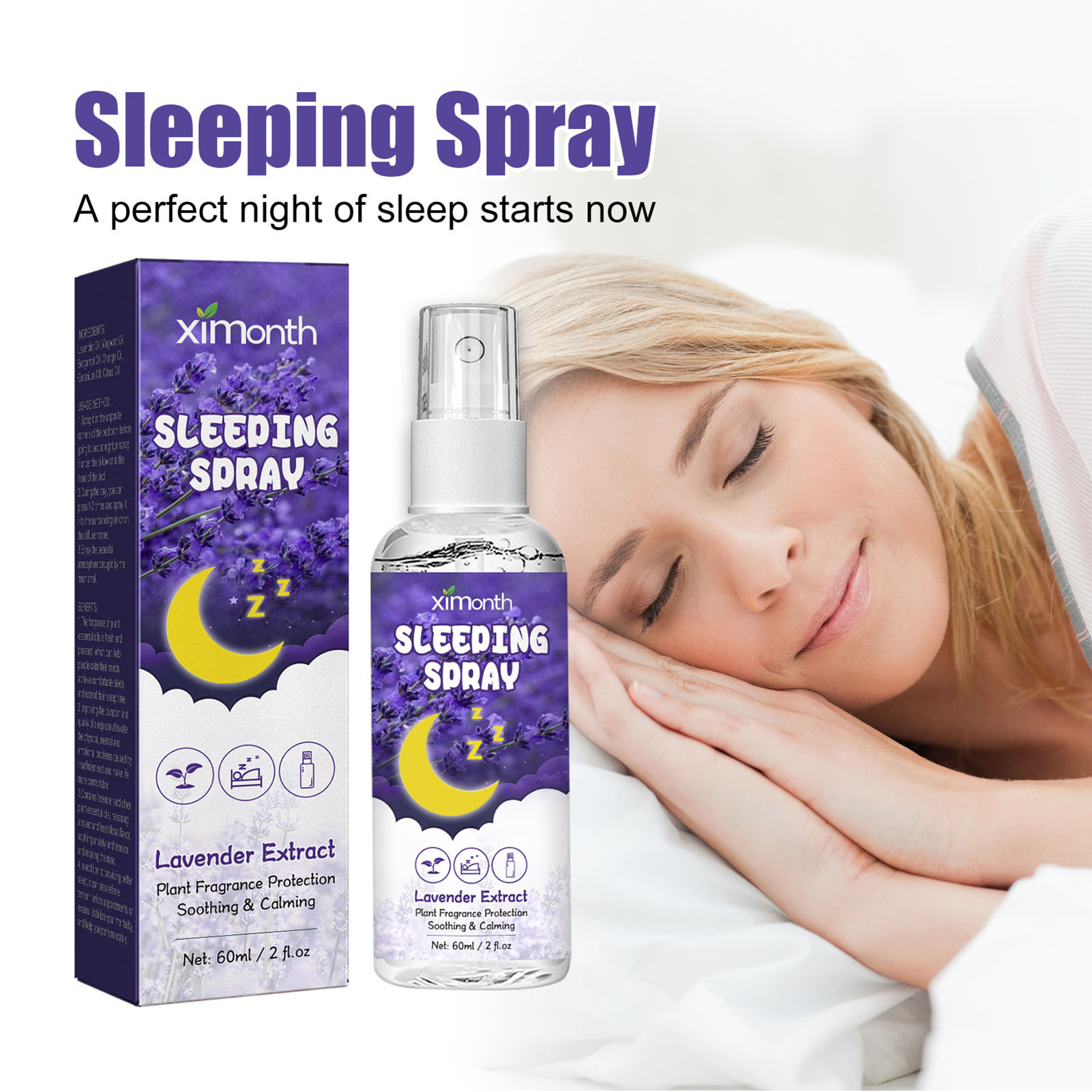 Lavender Pillow Spray - Спрей для сна с лавандой 60