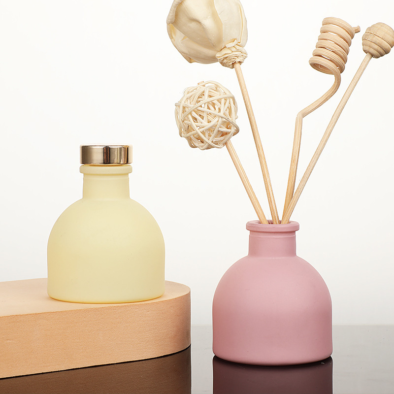 Home Fragrance Reed Diffuser - 1 шт., 50 мл, пустые розовые/белые/желтые/черные