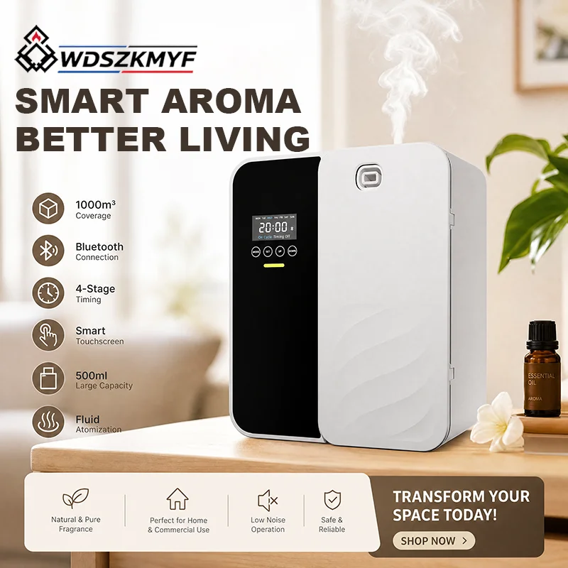 Home Fragrance Electric Diffuser - Электрический безводный ароматизатор с креплением на