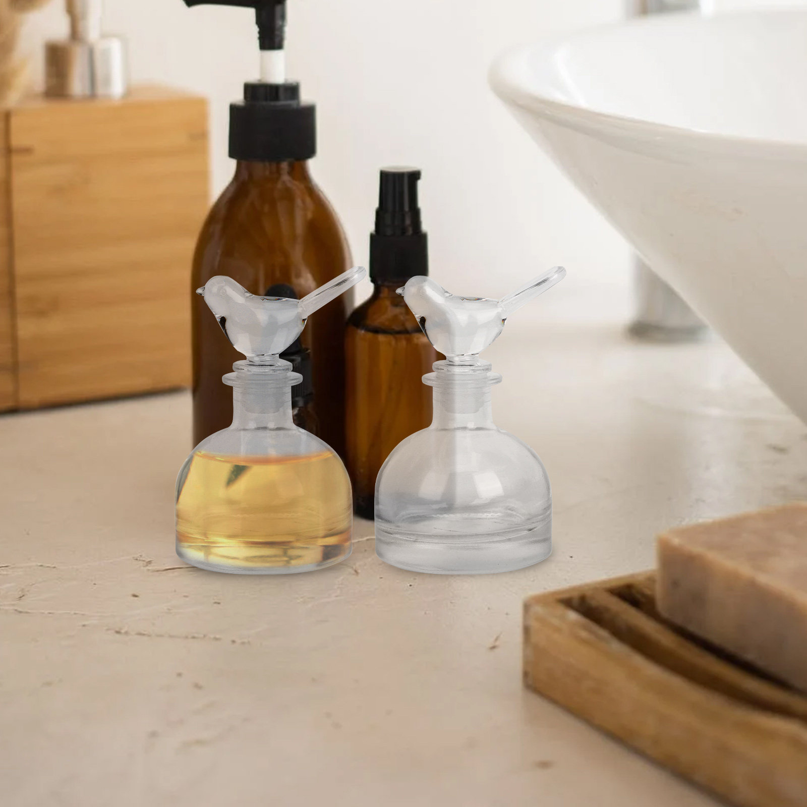 2 шт. стеклянные флаконы для д – обзор и цена Home Fragrance Aromatherapy