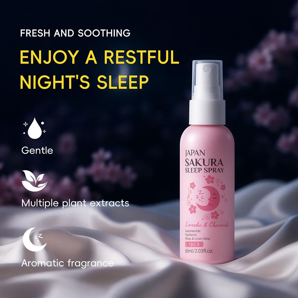 Спрей для сна LAIKOU Japan Sak – обзор и цена Lavender Pillow Spray